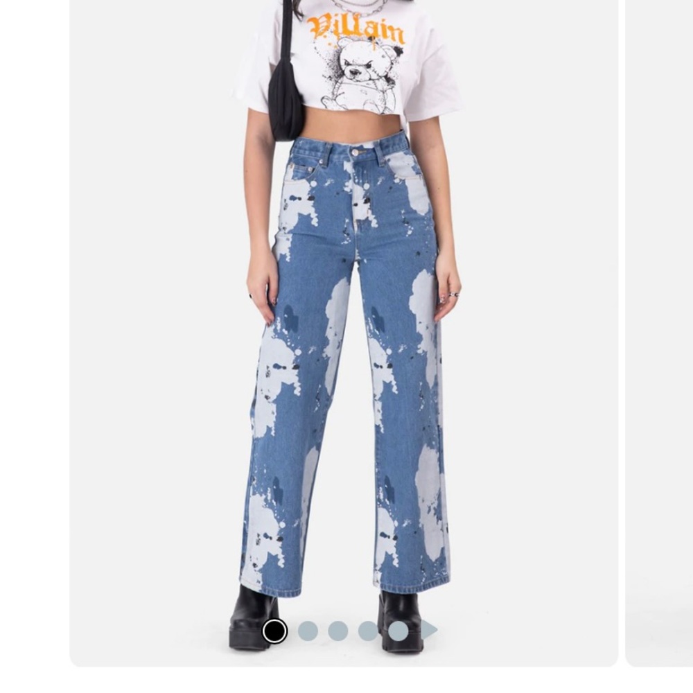 Adika Splattered Pants NWT